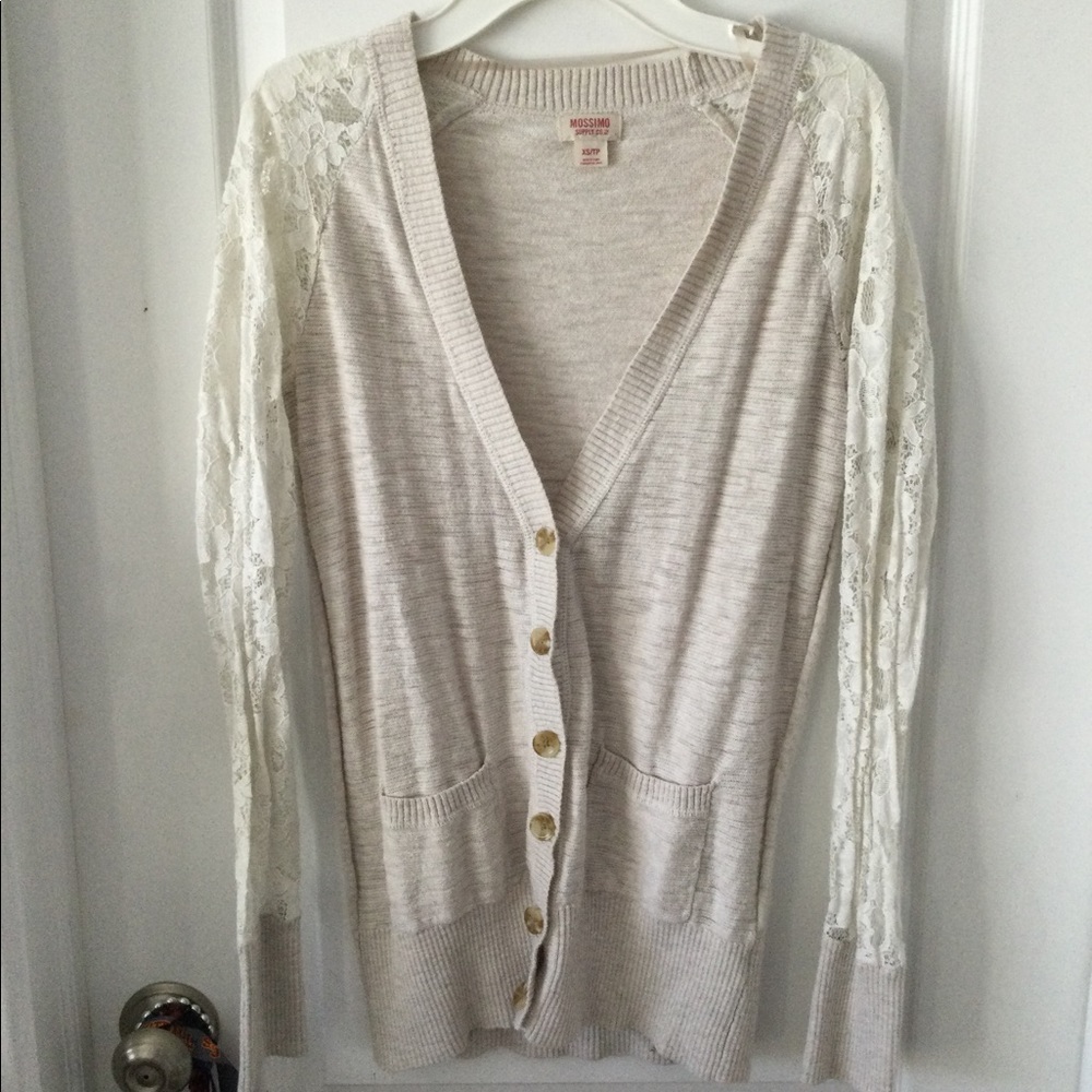 Creme Cardigan